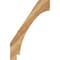 Ekena Millwork 6"W x 24"D x 36"H Imperial Rough Sawn Knee Brace, Western Red Cedar BRC06X24X36IMP00RWR - alternate 2